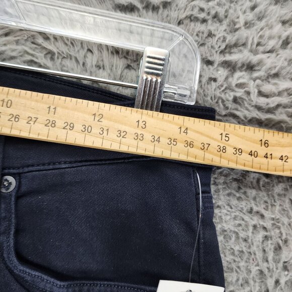 J Brand Shorts Mens 28 Keckly Depth Blue Stretch Tyler Cut Off Slim Fit *NWT* - Picture 6 of 16